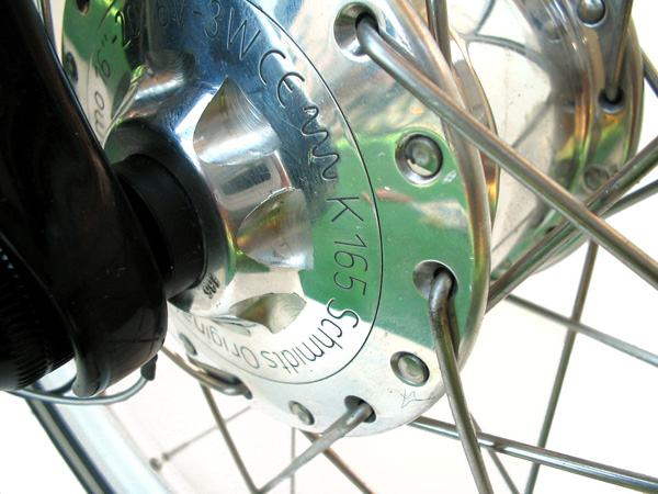 Lichtanlage SON "delux" Nabendynamo