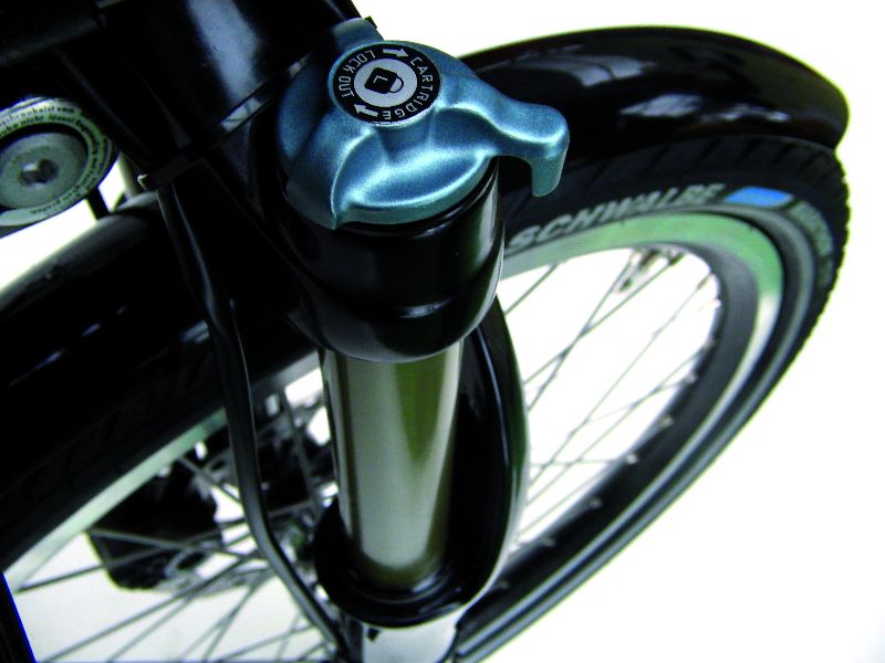 Federgabel 20" Light 1 1/8" mit hydr. D�mpfung & Lockout, 130mm