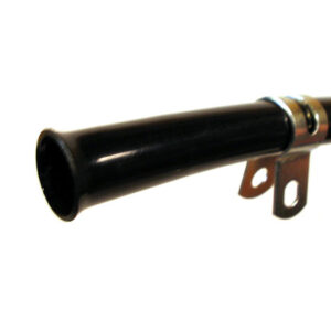 Hosenschutzrohr 15x1,5mm, schwarz, per m