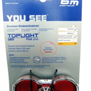 b&m D Toplight Flat plus LED R�ckstrahler