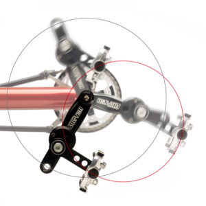 Pedalpendel f�r Antriebskurbel Pilot bzw. Passagier